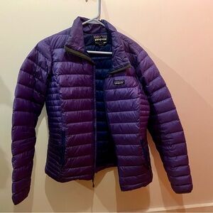 Patagonia Women's Bright Purple Puffer Jacket